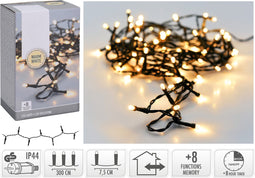 Kerstverlichting 40 led- 3m - warm wit - Timer - Lichtfuncties - Geheugen - Buiten -Binnen