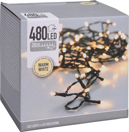 Kerstverlichting - 480 LED's - 36 meter - Warm Wit