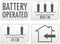 Kerstverlichting - 5 meter - op batterij - warm wit - 80 lampjes - kerstversiering