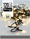 Kerstverlichting - 9m - 120 LED's - Warm wit
