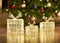 Kerstverlichting Cadeaus - 3 verschillende maten - 90 LED