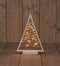 Kerstverlichting deurgordijn/gordijnverlichting met 200 lampjes classic warm wit 100 x 200 cm - Lichtgordijnen kerstversiering