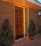 Kerstverlichting deurgordijn/gordijnverlichting met 200 lampjes classic warm wit 100 x 200 cm - Lichtgordijnen kerstversiering