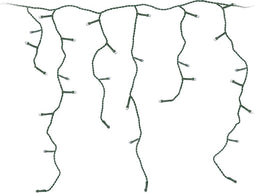 Kerstverlichting - IJspegel - Lichtgordijn - 12 meter - 360 LED's - Warm wit - Voor binnen & buiten