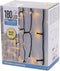 Kerstverlichting - IJspegel - Lichtgordijn - 6 meter - IJspegel - 180 LED's - Warm wit - voor binnen & buiten