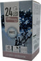 Kerstverlichting op batterijen - 8 functies - 24 LED's - 1.8 meter - Wit Licht