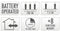 Kerstverlichting Warm Wit 96 LED - 7,5 Meter op batterijen (8 standen)