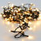 Kerstverlichting Warm Wit 96 LED - 7,5 Meter op batterijen (8 standen)