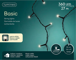 Kerstverlichting warm wit buiten 360 lampjes - boomverlichting