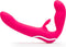 Happy Rabbit - Strapless Strap-On Rabbit Vibe Roze