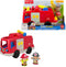 FP - Little People - Grote Brandweerauto - meertalig - NEW