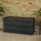 vidaXL - Tuinbox - 117x45x56 - cm - zwart