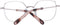 Sandro SD4012 51904 bril zonder sterke - Dames - Goudkleurig