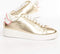 Guess Rockies8 - Lage Dames Sneakers - Rode details - Platinum