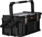 Keter Connect Cantilever Toolbox Gereedschapskoffer - 26L - 56,5x31,7x25,1cm - Zwart