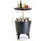 Keter Coolbar Partytafel - 49,5x49,5x57cm-84.5cm - 30 L - Antraciet