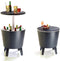 Keter Coolbar Partytafel - 49,5x49,5x57cm-84.5cm - 30 L - Antraciet