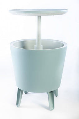 Keter Coolbar Partytafel - 49.5x49.5x57cm-84.5cm - 30 L - Blauw