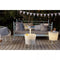 Keter Coolbar Partytafel Lichtgevend - 49,5x49,5x57cm-84.5cm - 30 L - Wit