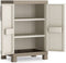 Keter Excellence Opbergkast laag - 45x65x97cm - Beige/Taupe