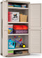 Keter Excellence XL Opbergkast hoog - 4 planken - 54x89x182cm - Beige/Taupe