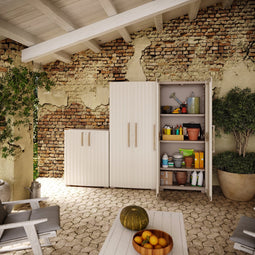 Keter Groove Opbergkast laag - 1 plank