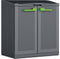 Keter Kunststof Kast Moby Recycling System - 55x90x100cm - Antraciet