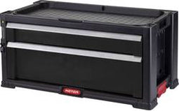 Keter Module Ladekast 2 lades – 56,2x28,9x26,2cm - Zwart