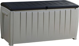 Keter Novel Opbergbox - 340L - 124x55x62.5cm - Grijs