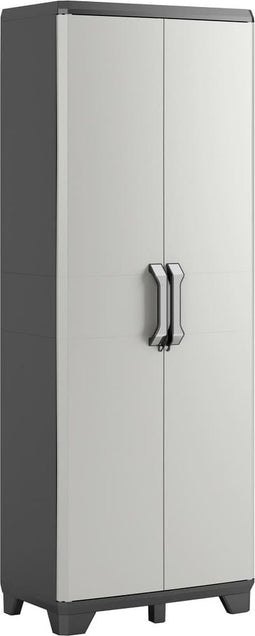 Keter - Opbergkast - met - schappen - Gear - 182 - cm - zwart - en - grijs