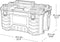 Keter Pro Gear Toolbox - 57,1x35,6x31,6cm - Zwart
