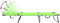 vidaXL - Opvouwbare - Ligbedden - 2 - stuks - Draagbaar - Groen - 600D - Oxford - Stof