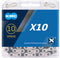 Ketting 10 speed KMC X10 - zilver/zwart