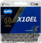 Ketting 10 speed KMC X10EL - zilver