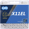 Ketting 11 speed KMC X11EL - zilver