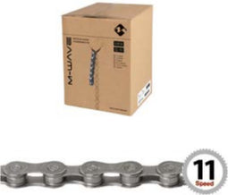 Ketting 11 speed M-Wave derailleur 1/2 - 11/128 - zilver (rol à 15 meter)