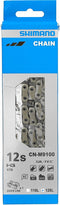 Ketting 12 speed Shimano CN-M9100 met quick link - 126 schakels