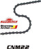 Ketting 5/6 speed Sunrace CNM22 IH Dacromet 112 links - zwart