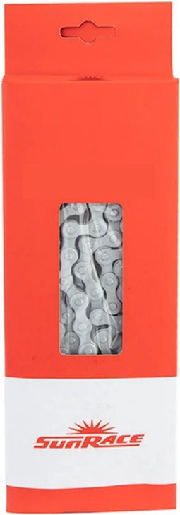 Ketting 6/7 speed Sunrace CNM54 116 links - grijs