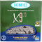 Ketting 9 speed KMC X9 114 schakels - grijs