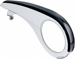 Kettingscherm Axa Scope 2 voor 38 tands tandwielen - lichtgrijs met zwarte rand (winkelverpakking)