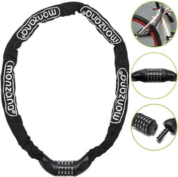 Kettingslot, fietsslot, scooterslot, slot, 120cm