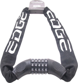 Kettingslot met code Edge Trace Code 90cm - zwart
