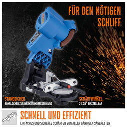 GKS 108 - Zaagkettingslijper 85W - Universeel inzetbaar - 26 x 24 cm