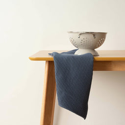 Keukendoek Belum Waffle Blauw 45 x 70 cm