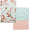 Keukendoek HappyFriday Chinoiserie Multicolour 70 x 50 cm (2 Stuks)