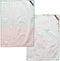 Keukendoek HappyFriday Chinoiserie Multicolour 70 x 50 cm (2 Stuks)
