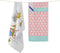 Keukendoek HappyFriday Floral Branch Multicolour 70 x 50 cm (2 Stuks)