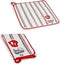 Keukendoek Rood Wit (12 Stuks)