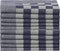 Keukendoeken 20 st 50x70 cm katoen blauw en wit